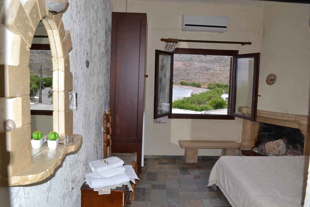 Athena Rooms Káto Zákros Oda fotoğraf